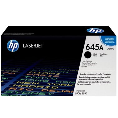 Tóner Láser HP 645A C9730A Negro