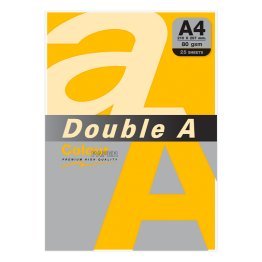 Papel A4 Double A Colour 80g 25 hojas Oro