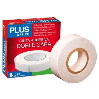 CINTA ADHESIVA DOBLE CARA PLUS OFFICE