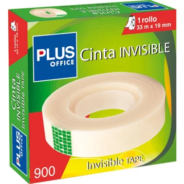 CINTA ADHESIVA INVISIBLE PLUS OFFICE