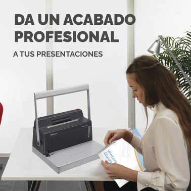 Encuadernadora Fellowes Metal 100R