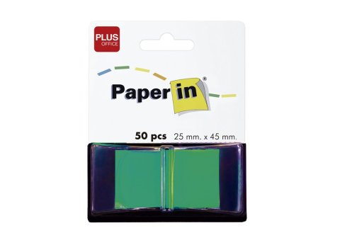 Banderitas Paper In Index Plus Office Verde 50 ud.
