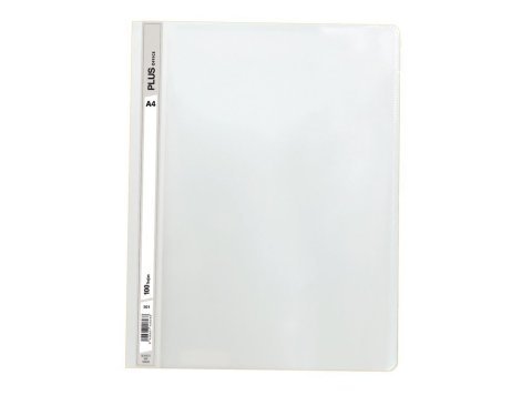 Dossier Plus Office Fástener Plástico A4 Blanco 100 Hojas