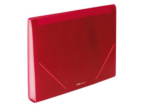 Carpeta Clasificadora Plus Office A4 Rojo Opaco