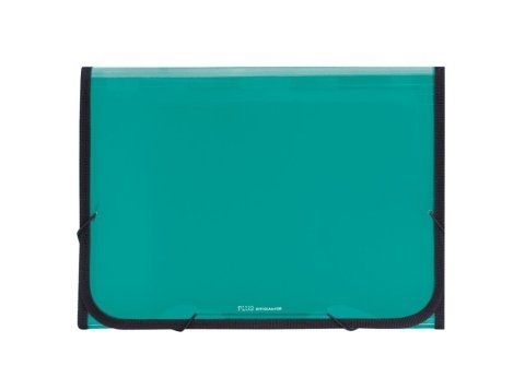 Carpeta Clasificadora Plus Office A4 Turquesa Traslúcida