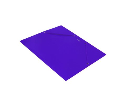 Carpeta Plus Soft A4+ Plástico Gomas y Solapas Morado