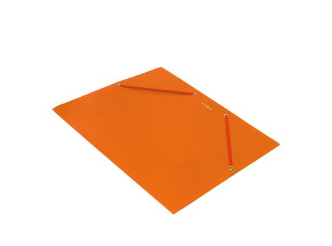 Carpeta Plus Soft A4+ Plástico Gomas y Solapas Naranja
