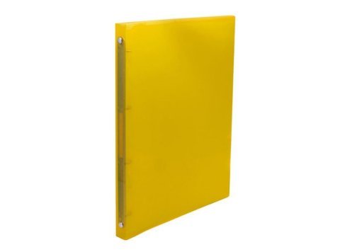 Carpeta Flexible Plus Office A4 4 Anillas 16 mm Amarillo