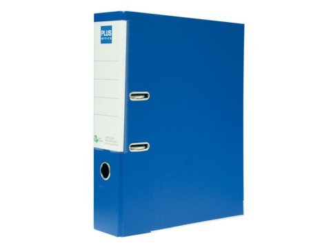 Archivador Plus Office Folio Lomo 80 mm Azul
