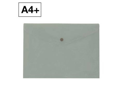 Sobre 2020 Plus Office A4+ Plástico Apaisado Broche Gris Manhattan