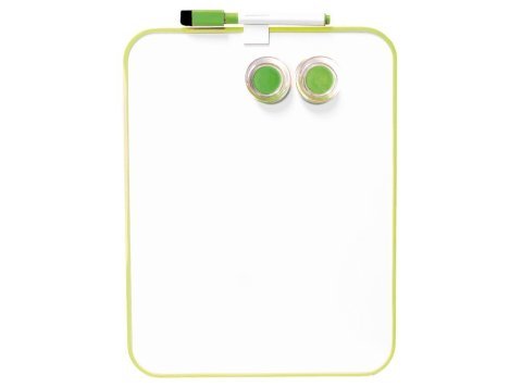 Pizarra Plus Office Magnética Blanca 216 x 280 mm Marco Verde