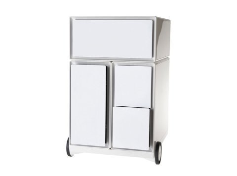 Cajonera Ruedas PaperFlow Easy Box 4 Cajones Blanco