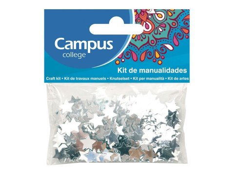 Set Manualidades Campus College Estrellas Plata