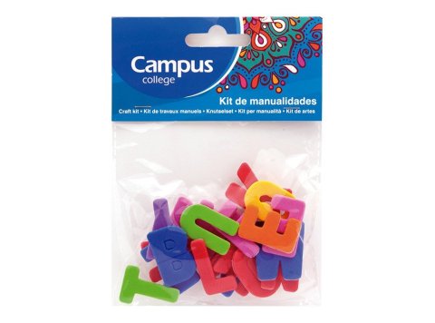 Set Manualidades Campus College Letras Goma Eva