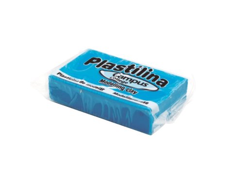 Plastilina Campus College 60g Azul Claro