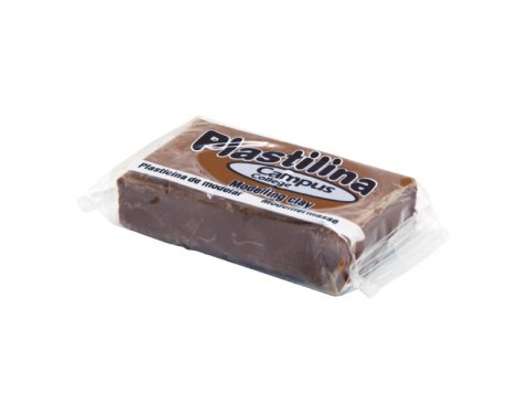 Plastilina Campus College 60g Marrón