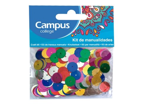 Set Manualidades Campus College Lentejuelas