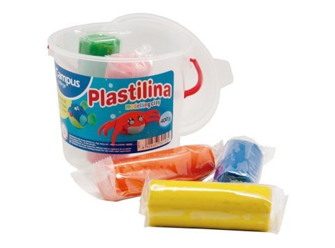 Plastilina Campus College Bote 5 Colores