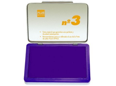 Tampón Manual Sellar Plus Office Nº3 70 x 105 mm Violeta