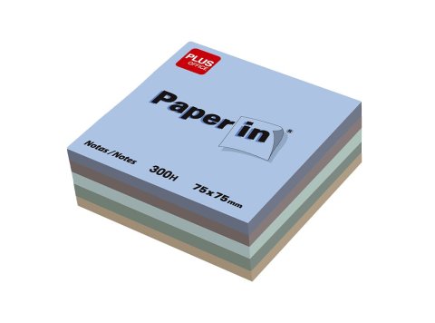 Bloc Notas Adhesivas Paper In Plus Office 75 x 75 mm Burgundy 300 Hojas