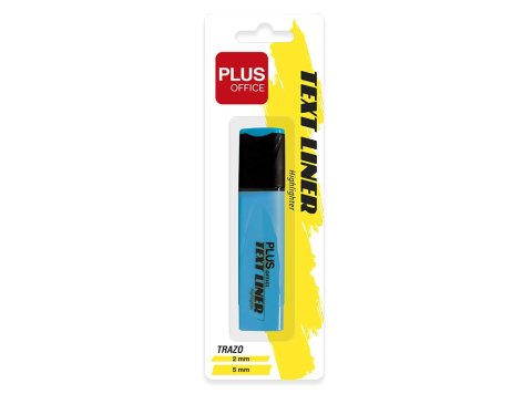 Marcador Fluorescente Plus Office TextLiner 3.2 Azul Blíster 1 ud.