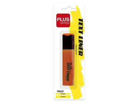 Marcador Fluorescente Plus Office TextLiner 3.2 Naranja Blíster 1 ud.